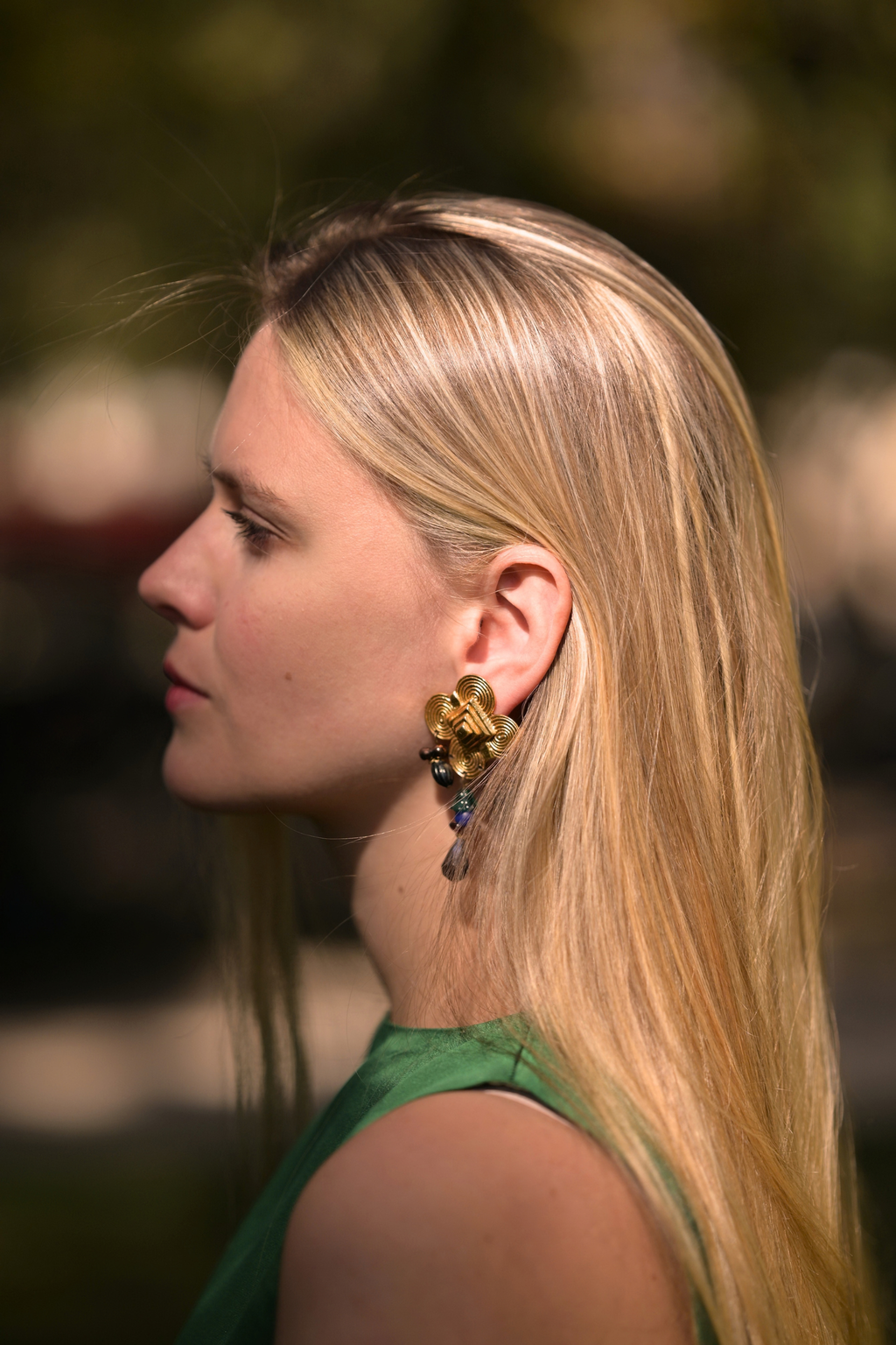Boucles d'oreilles à clips Irène