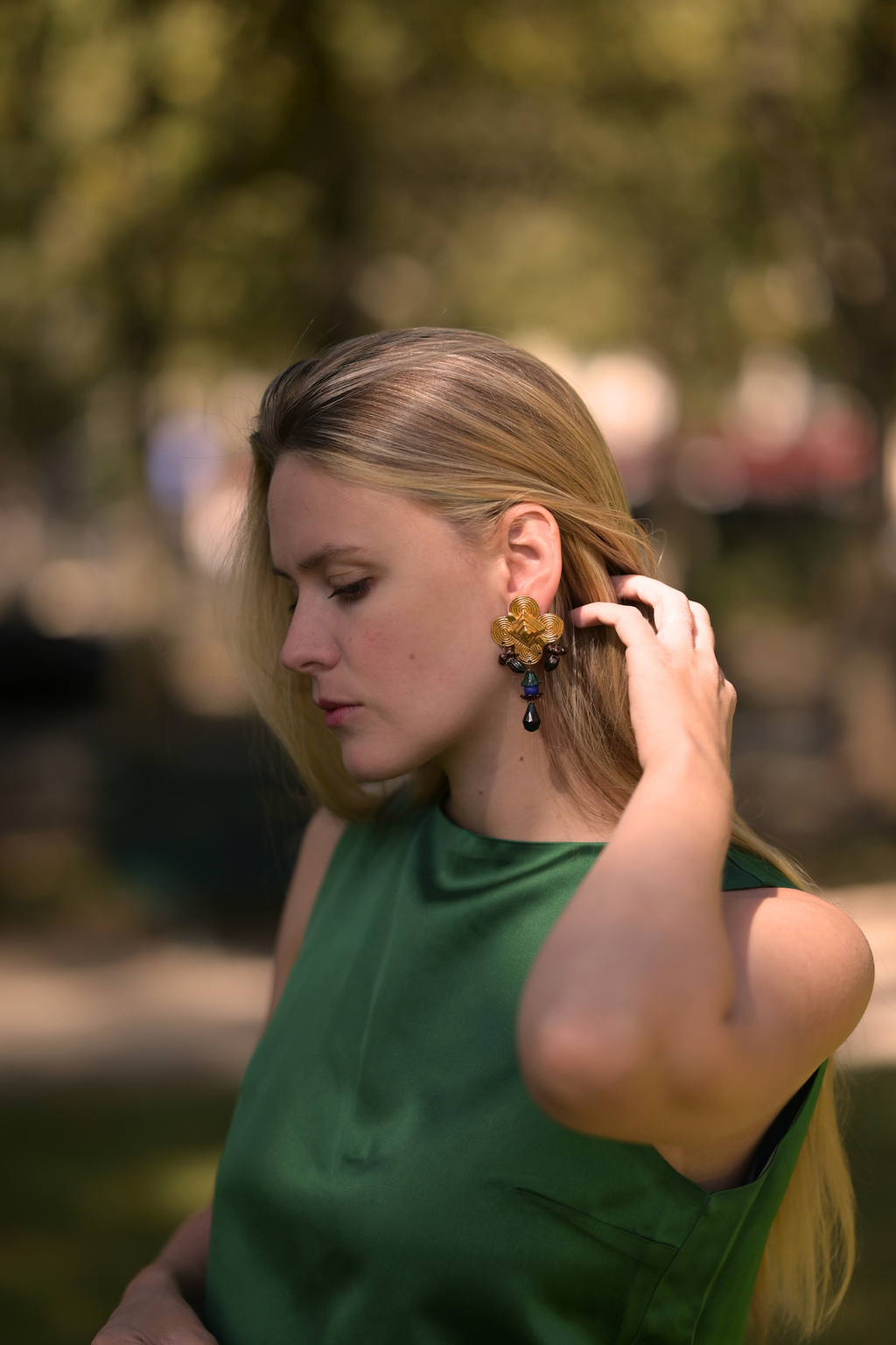 Boucles d'oreilles à clips Irène