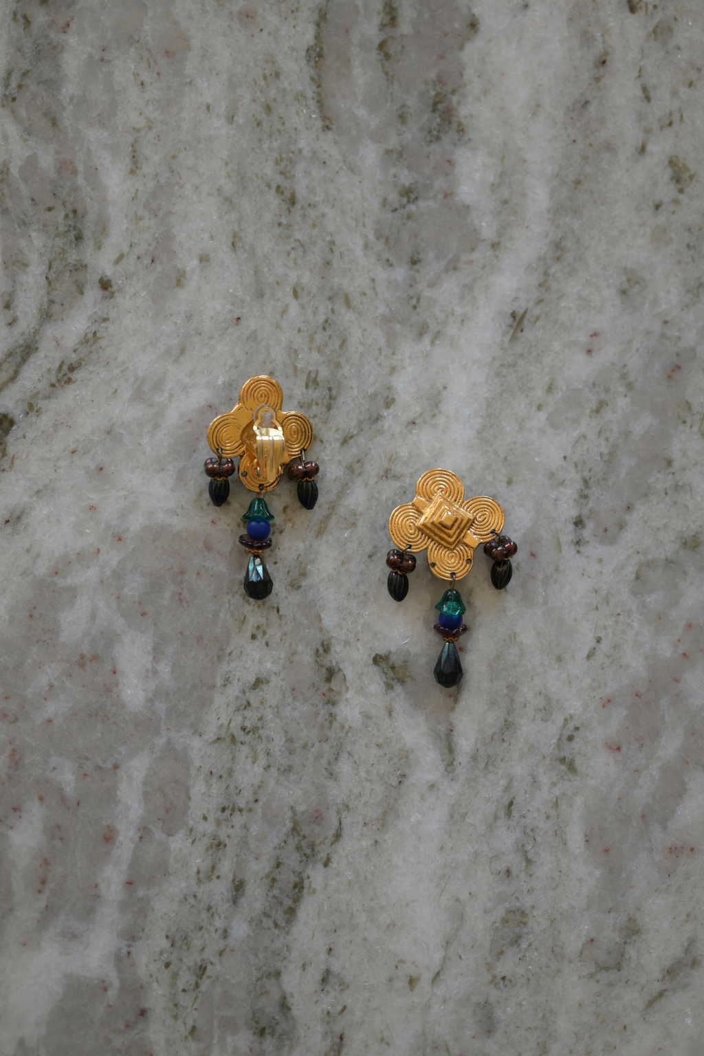 Boucles d'oreilles à clips Irène