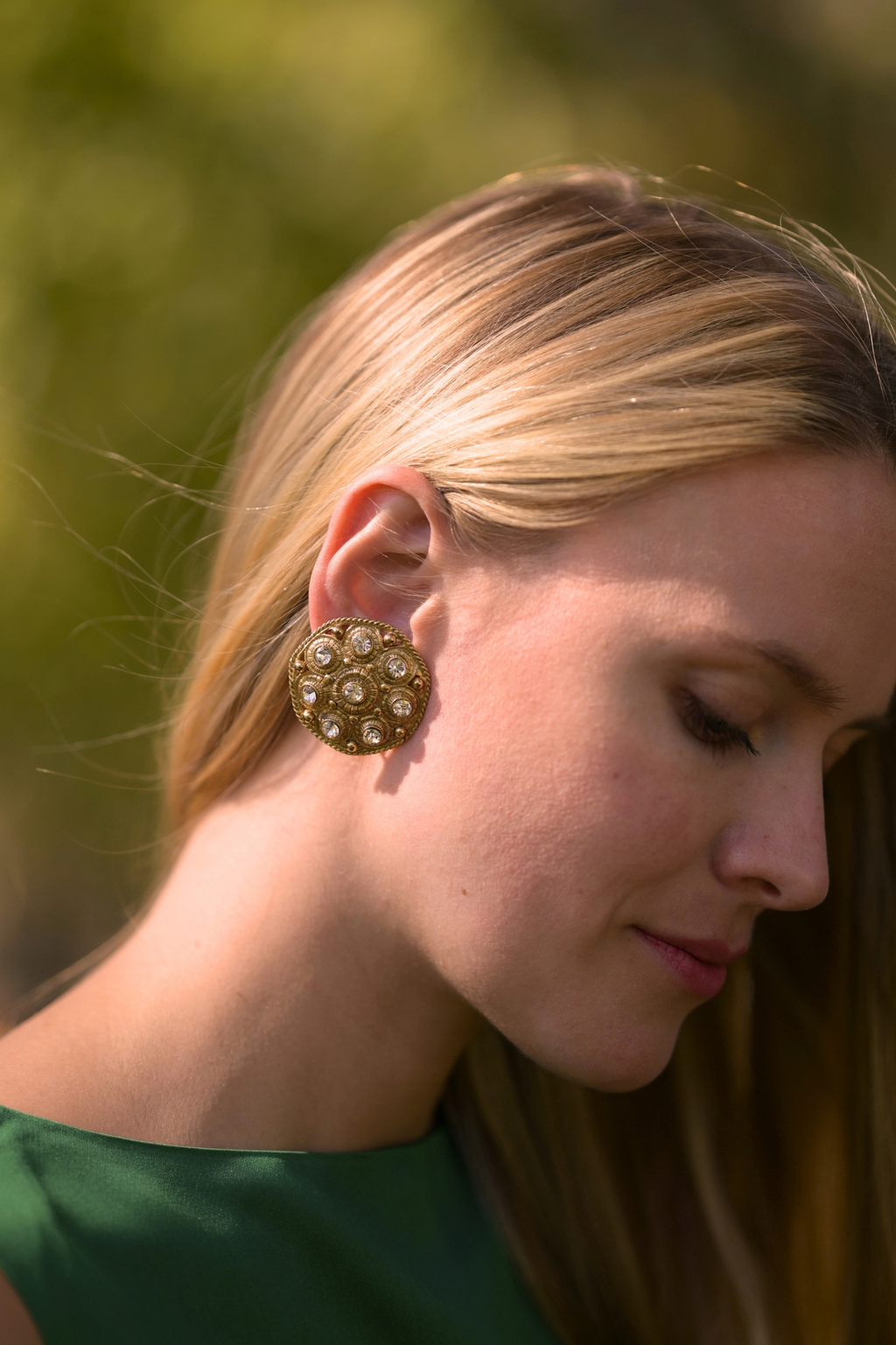 Boucles d'oreilles à clips Iphigénie