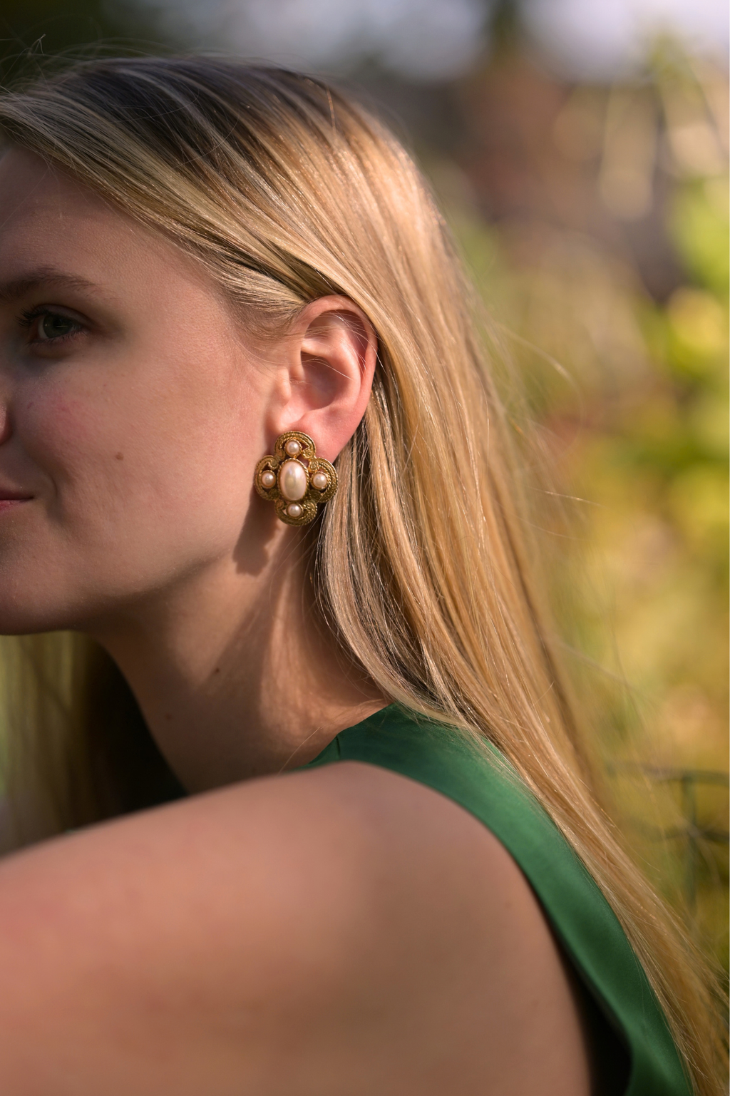 Boucles d'oreilles à clips Philippa