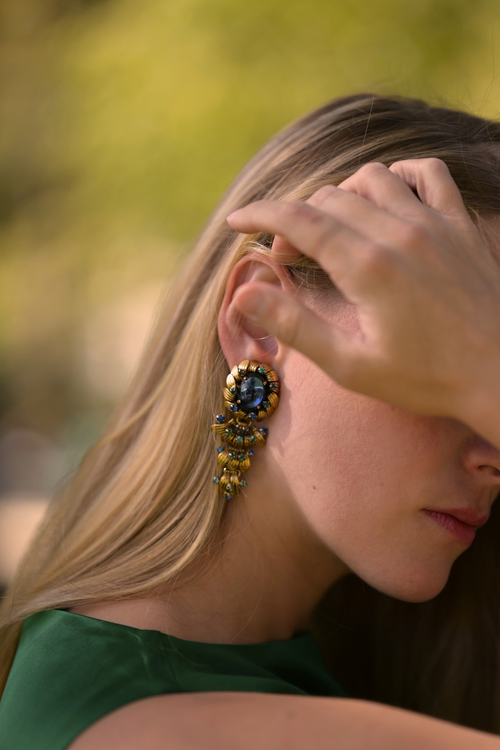 Boucles d'oreilles à clips Esmée
